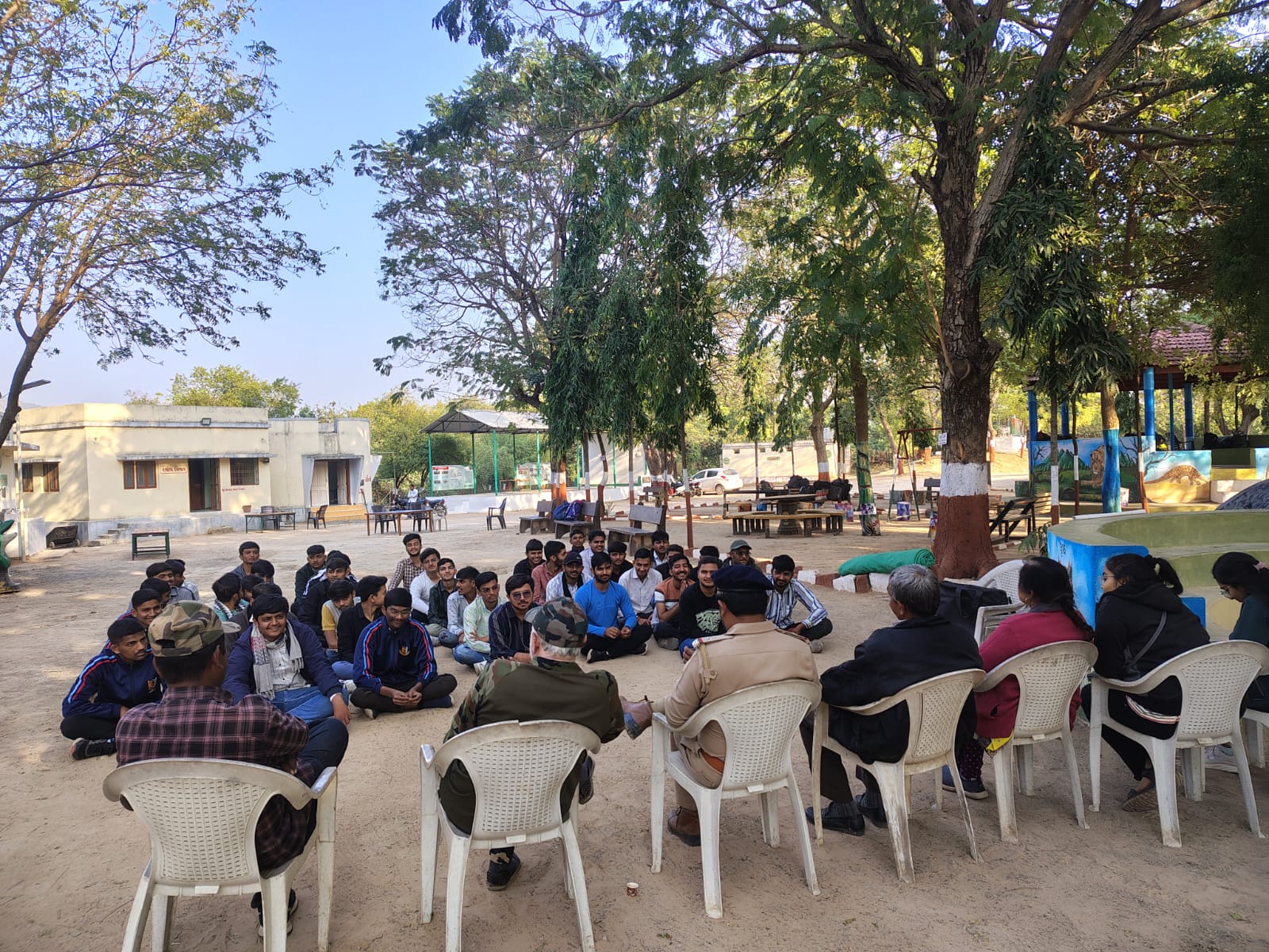 Visit of Forest Department Dungarpur Range by NSS Volunteers